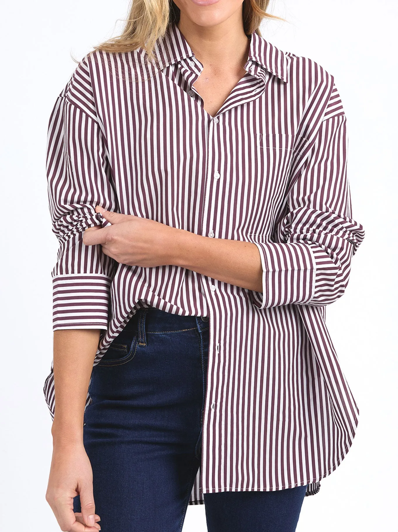 ELM LILA STRIPE SHIRT sold by ENNI
