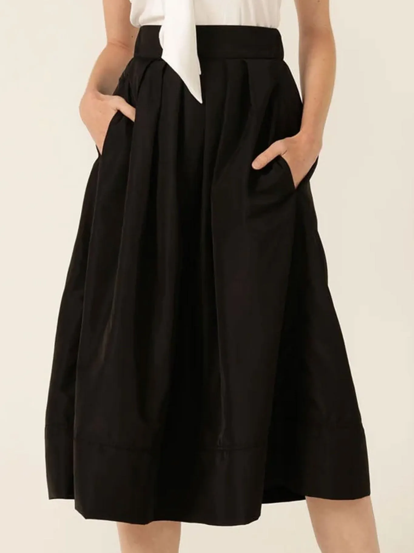SACHA DRAKE PLEATED A LINE SKIRT sold by ENNI