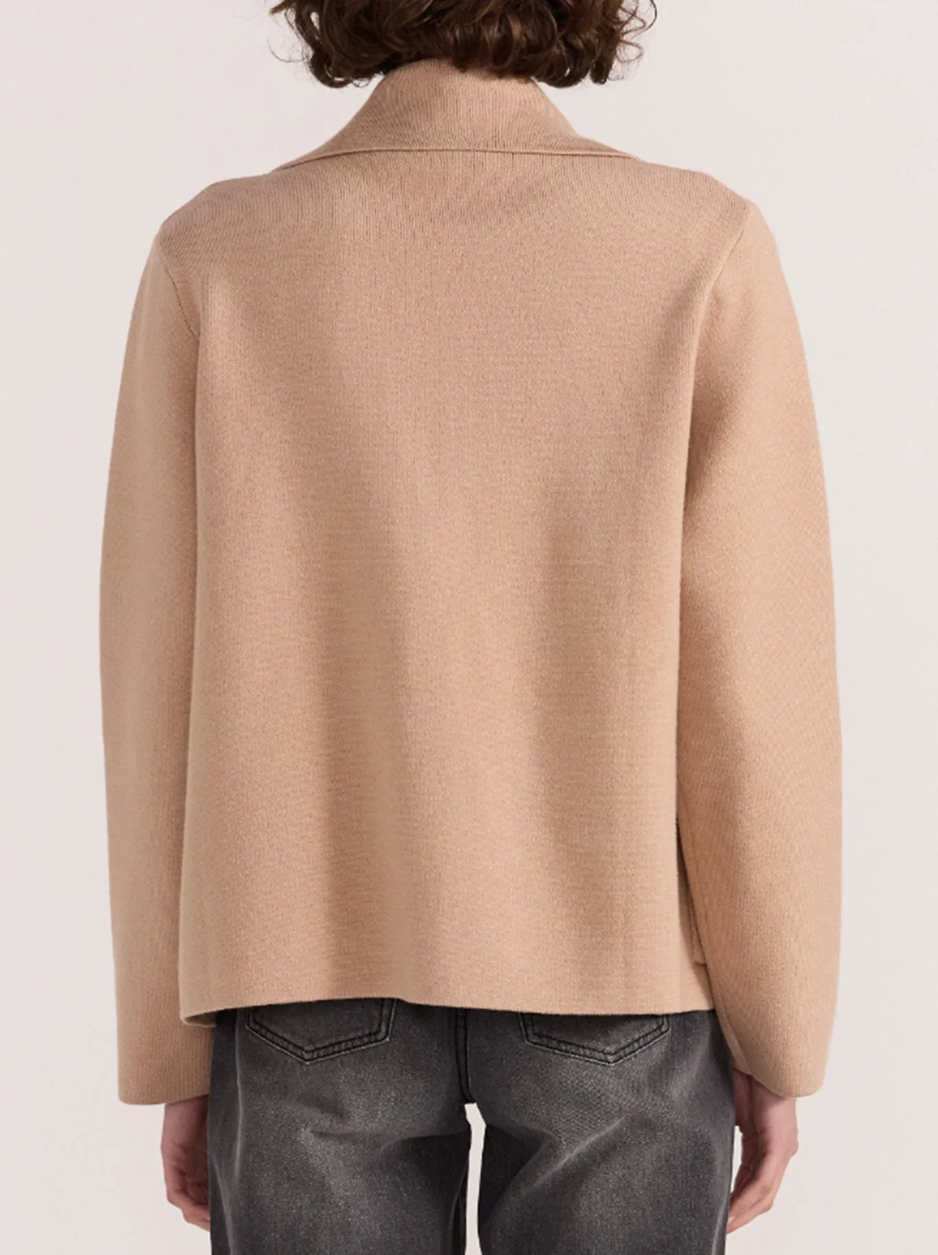STAPLE THE LABEL AIDEN CROPPED COATIGAN sold by ENNI product image thumbnail 3