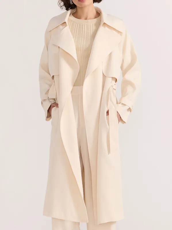 STAPLE THE LABEL SABINE TRENCH COAT made by Staple