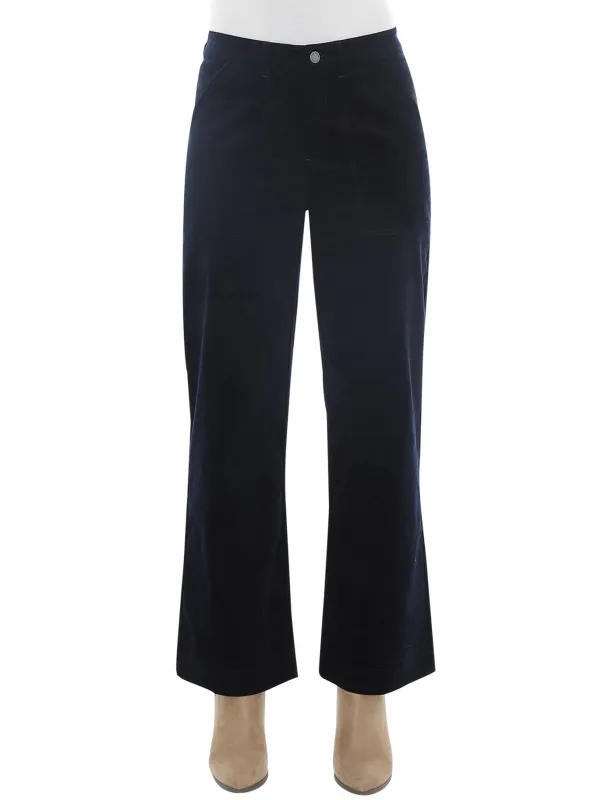 JUMP PATCH POCKET VELOUR PANT sold by ENNI