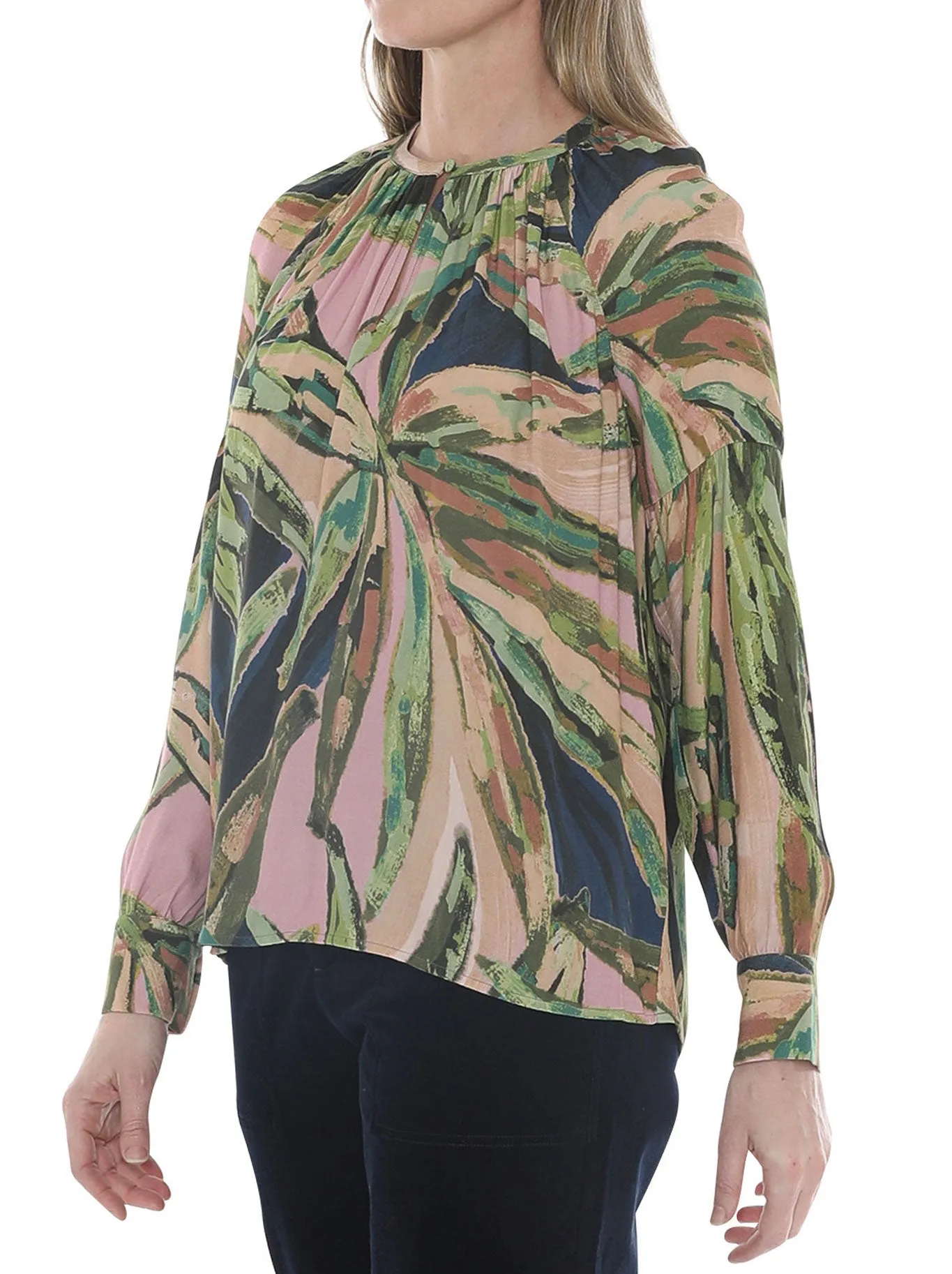 JUMP PAINTED LEAVES TOP sold by ENNI product image thumbnail 2