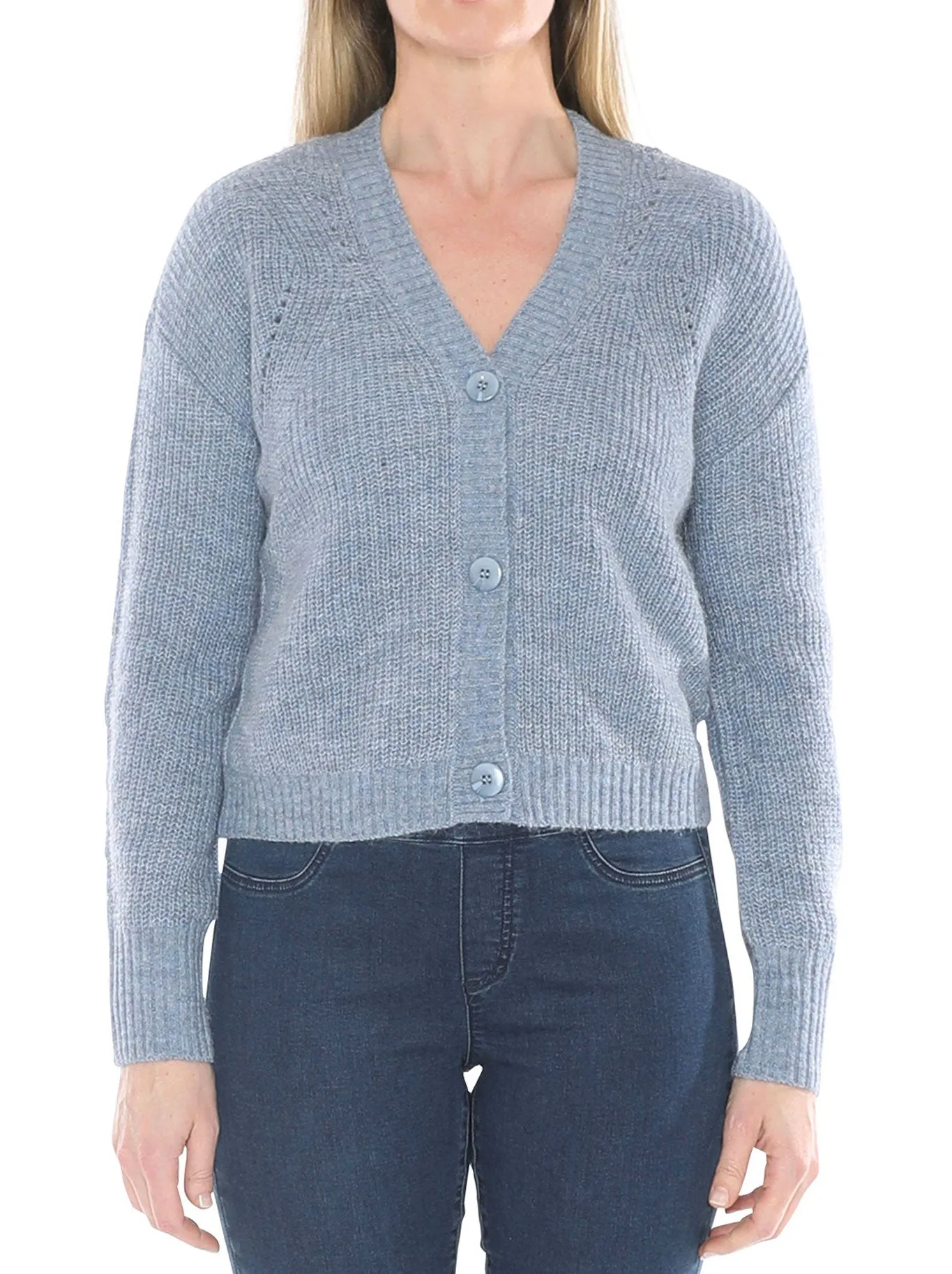 JUMP V NECK CARDI sold by ENNI