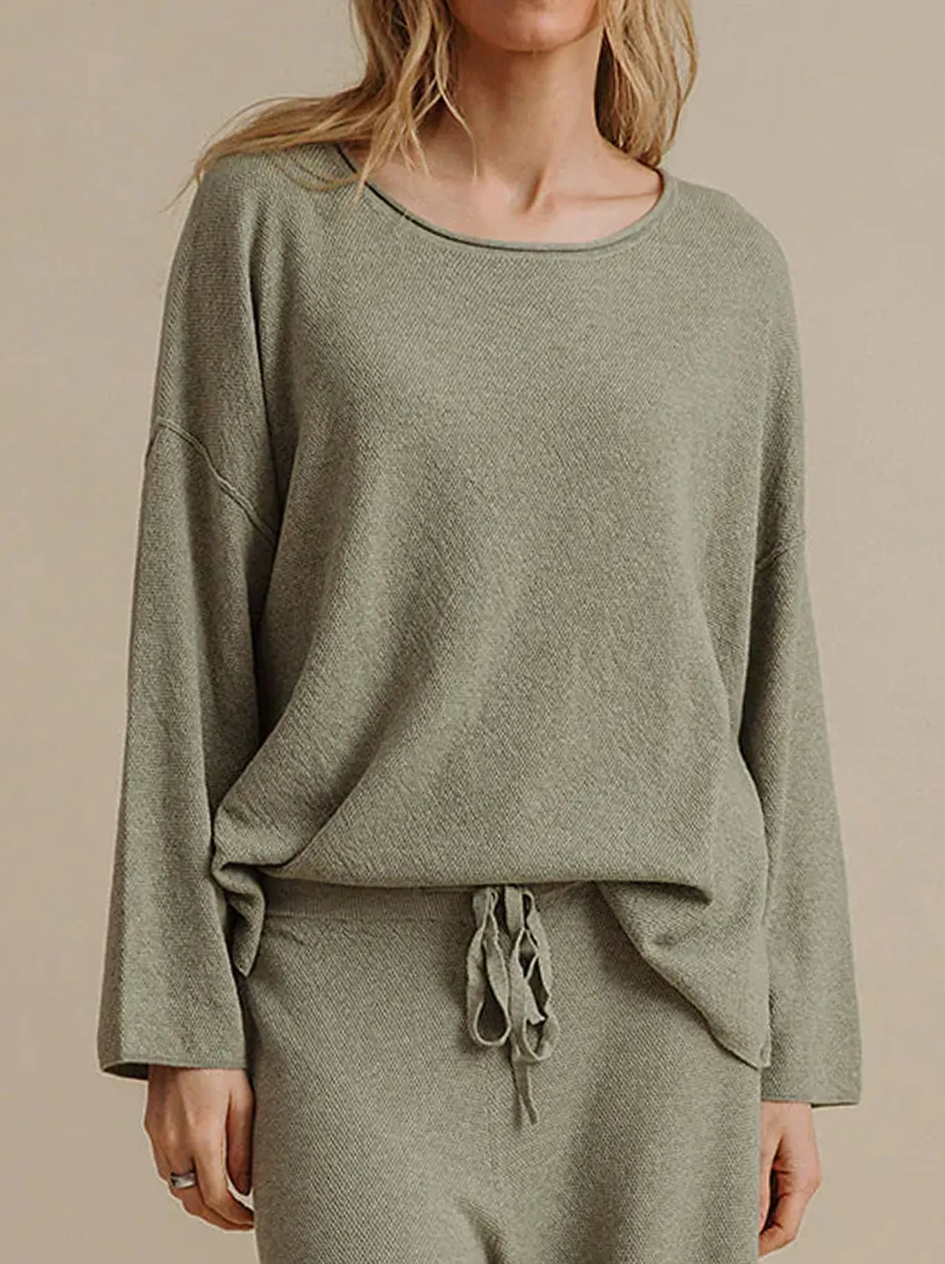 TALAMAYA WINTER RETREAT MERINO COTTON PULLOVER sold by ENNI