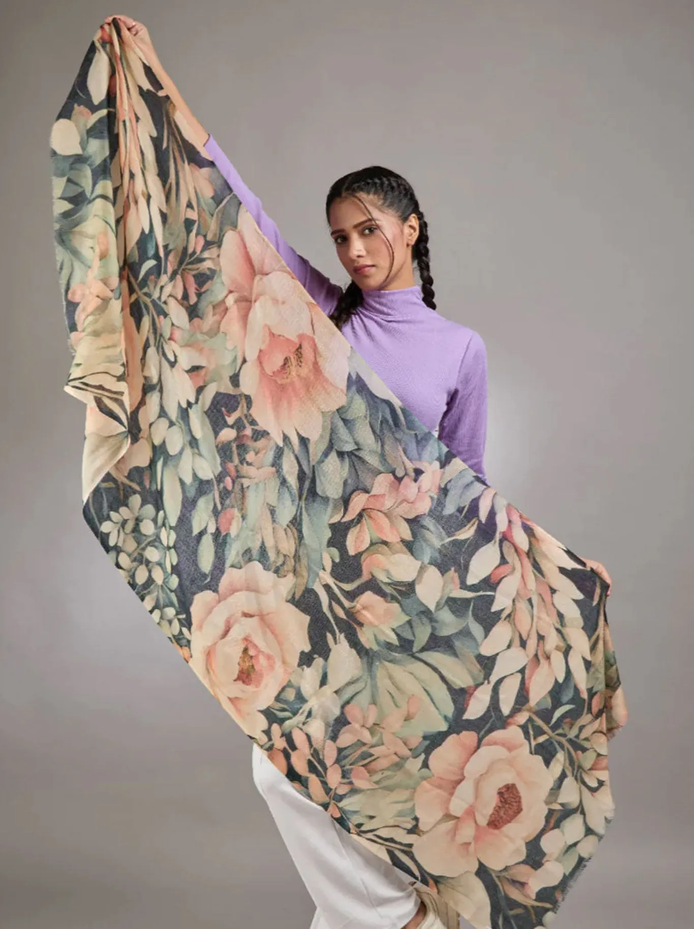 THE SCARF COMPANY SPARK MERINO WOOL SCARF sold by ENNI product image thumbnail 3