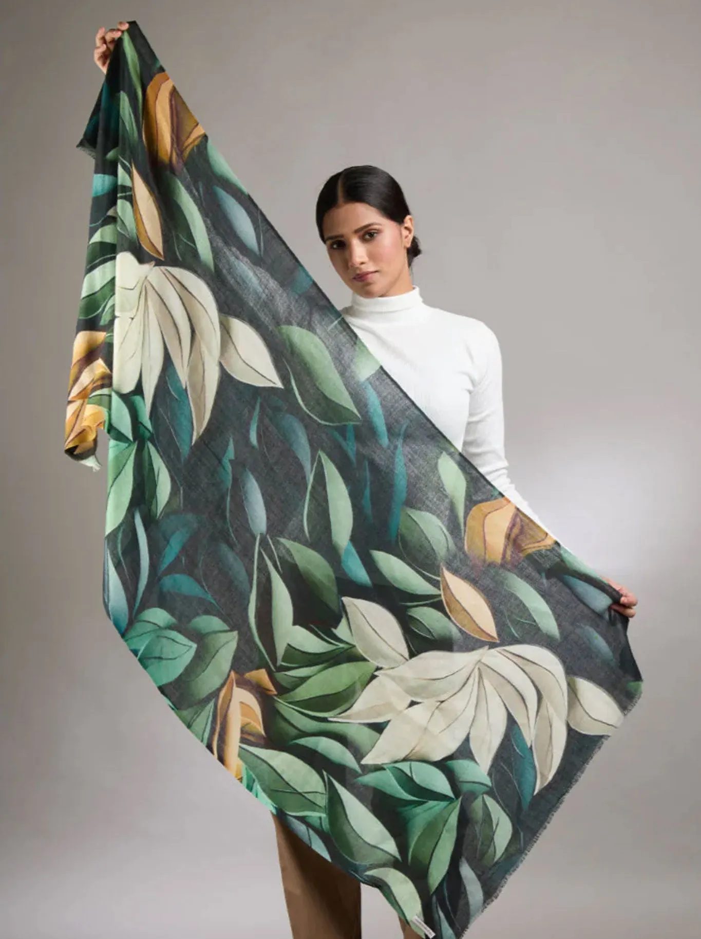 THE SCARF COMPANY LOOM MERINO WOOL SCARF sold by ENNI product image thumbnail 3