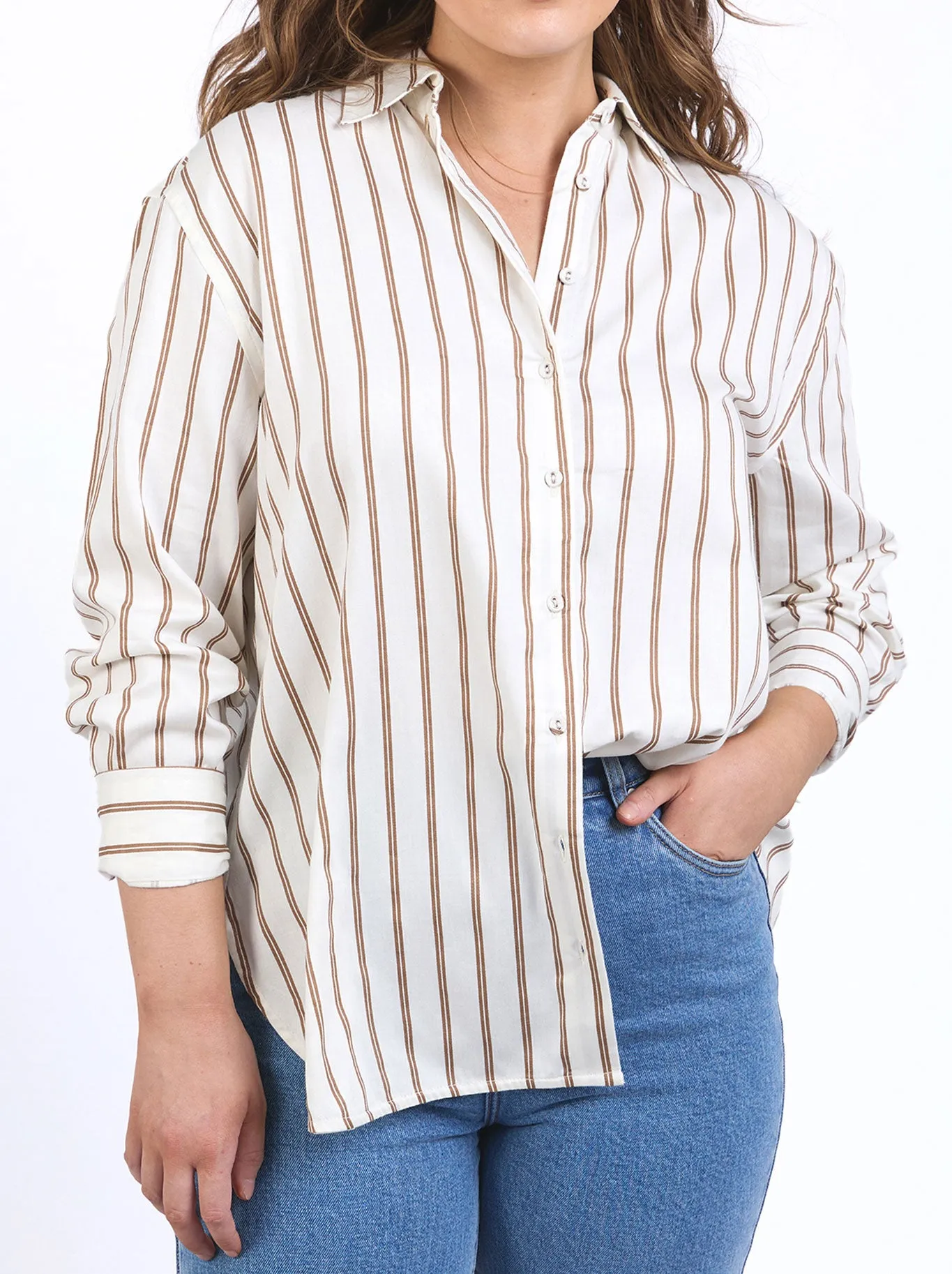 FOXWOOD WALTER STRIPE SHIRT sold by ENNI