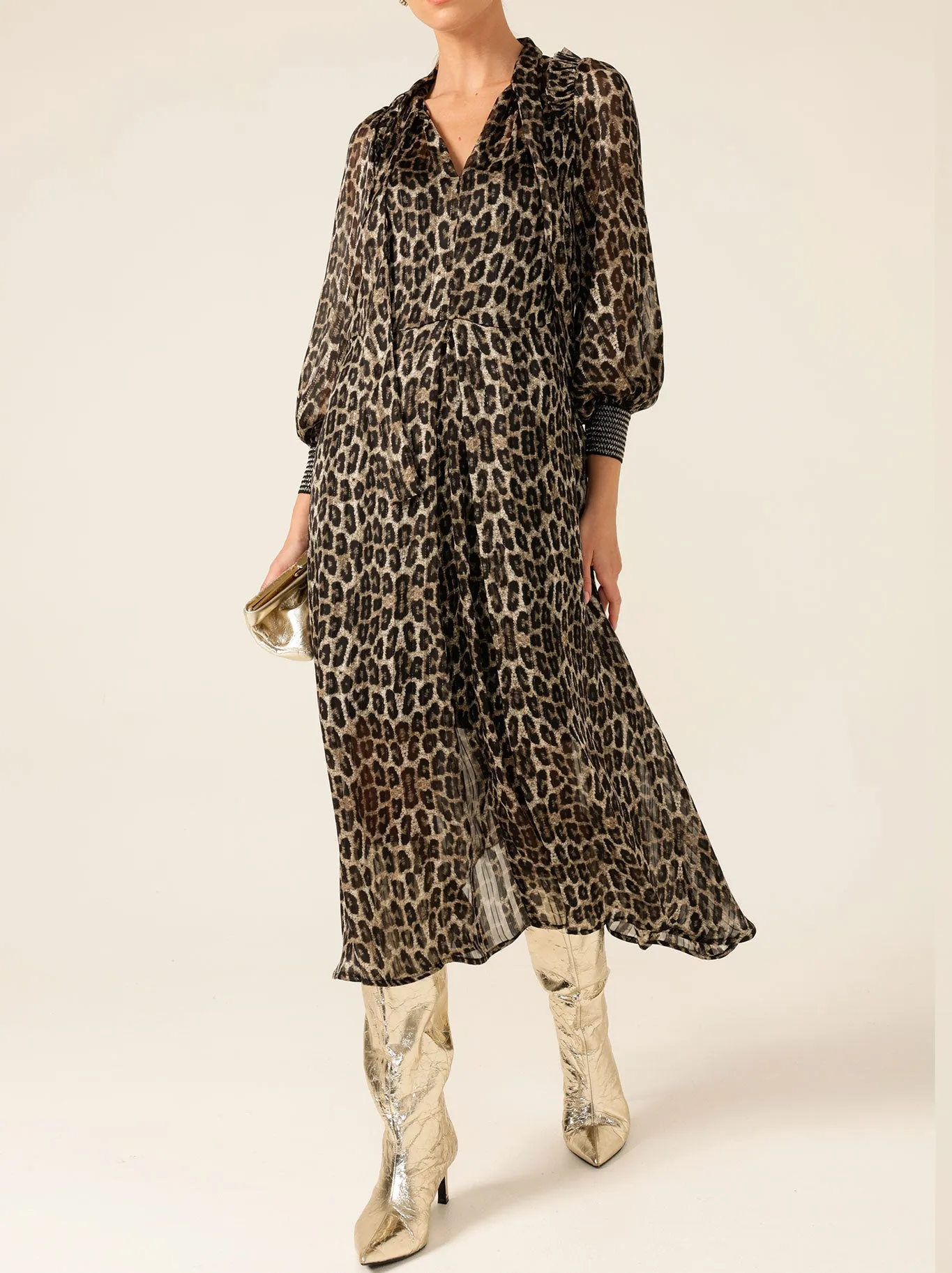 SACHA DRAKE TREE HOLLOW MIDI DRESS sold by ENNI product image thumbnail 4