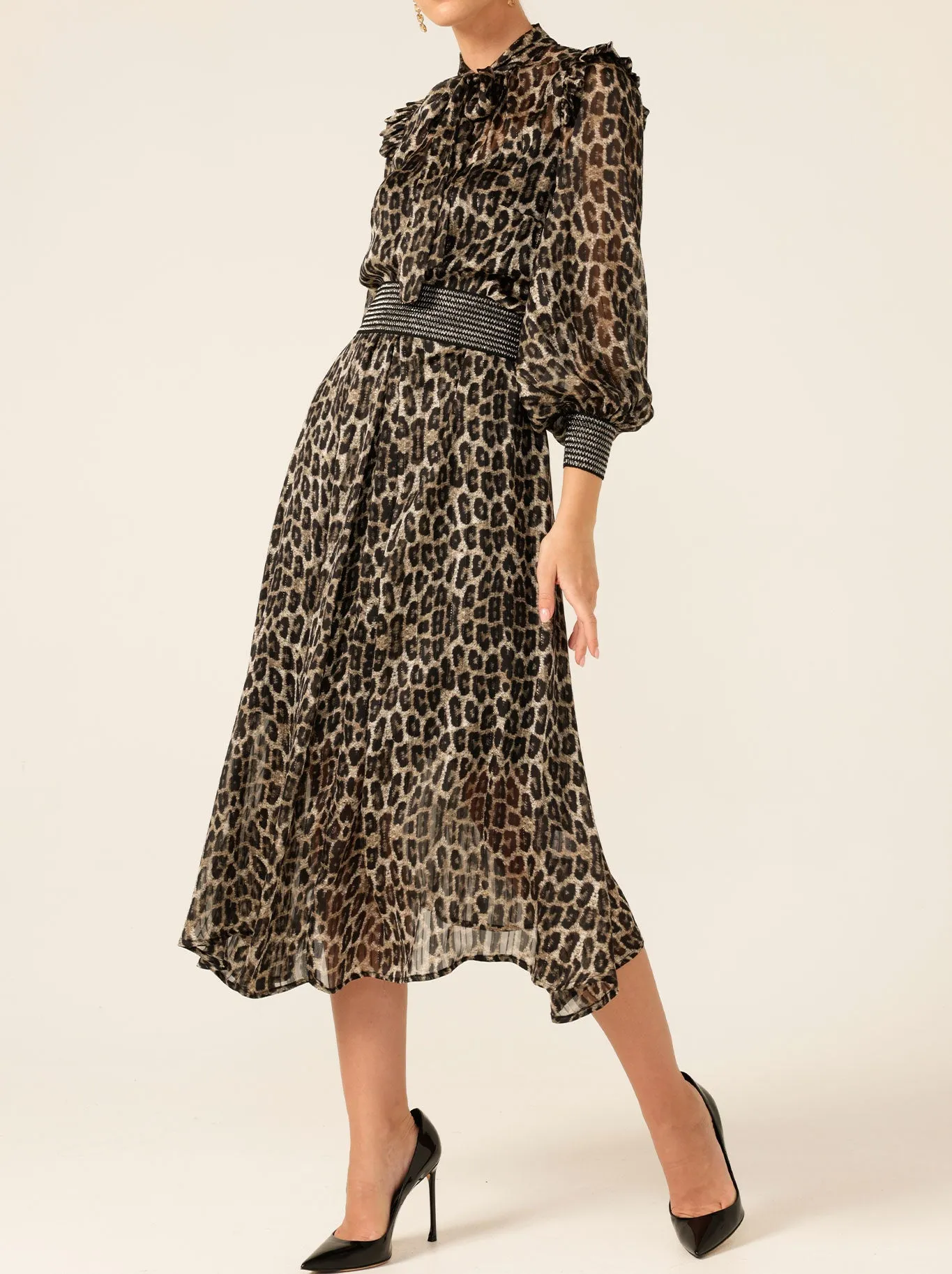 SACHA DRAKE TREE HOLLOW MIDI DRESS sold by ENNI product image thumbnail 2