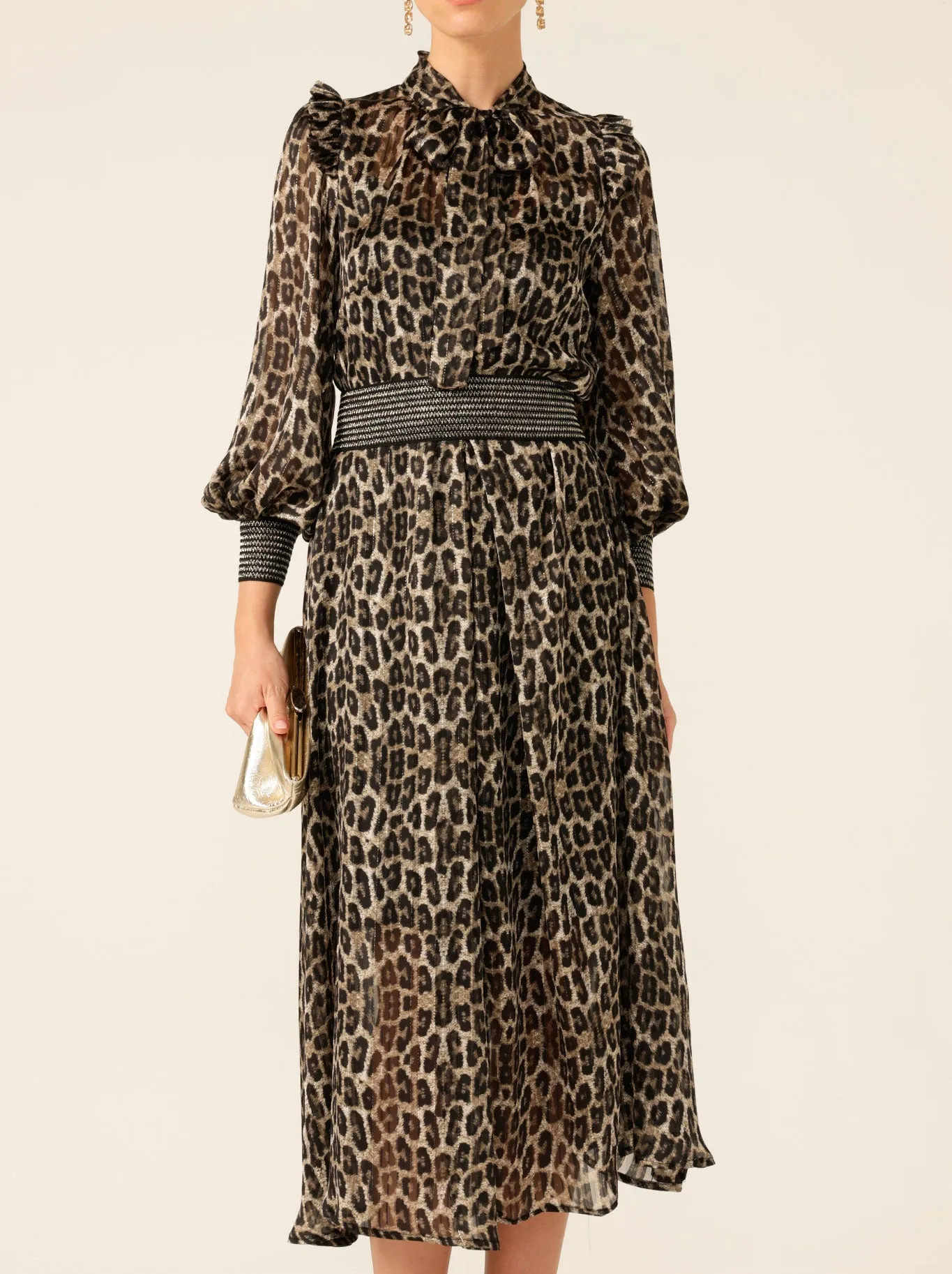 SACHA DRAKE TREE HOLLOW MIDI DRESS sold by ENNI