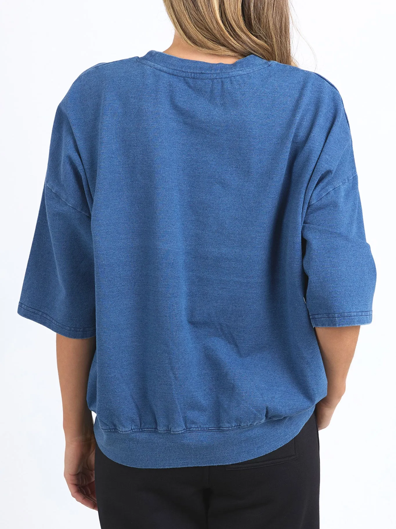ELM MAZIE DENIM LOOK SWEAT sold by ENNI product image thumbnail 4