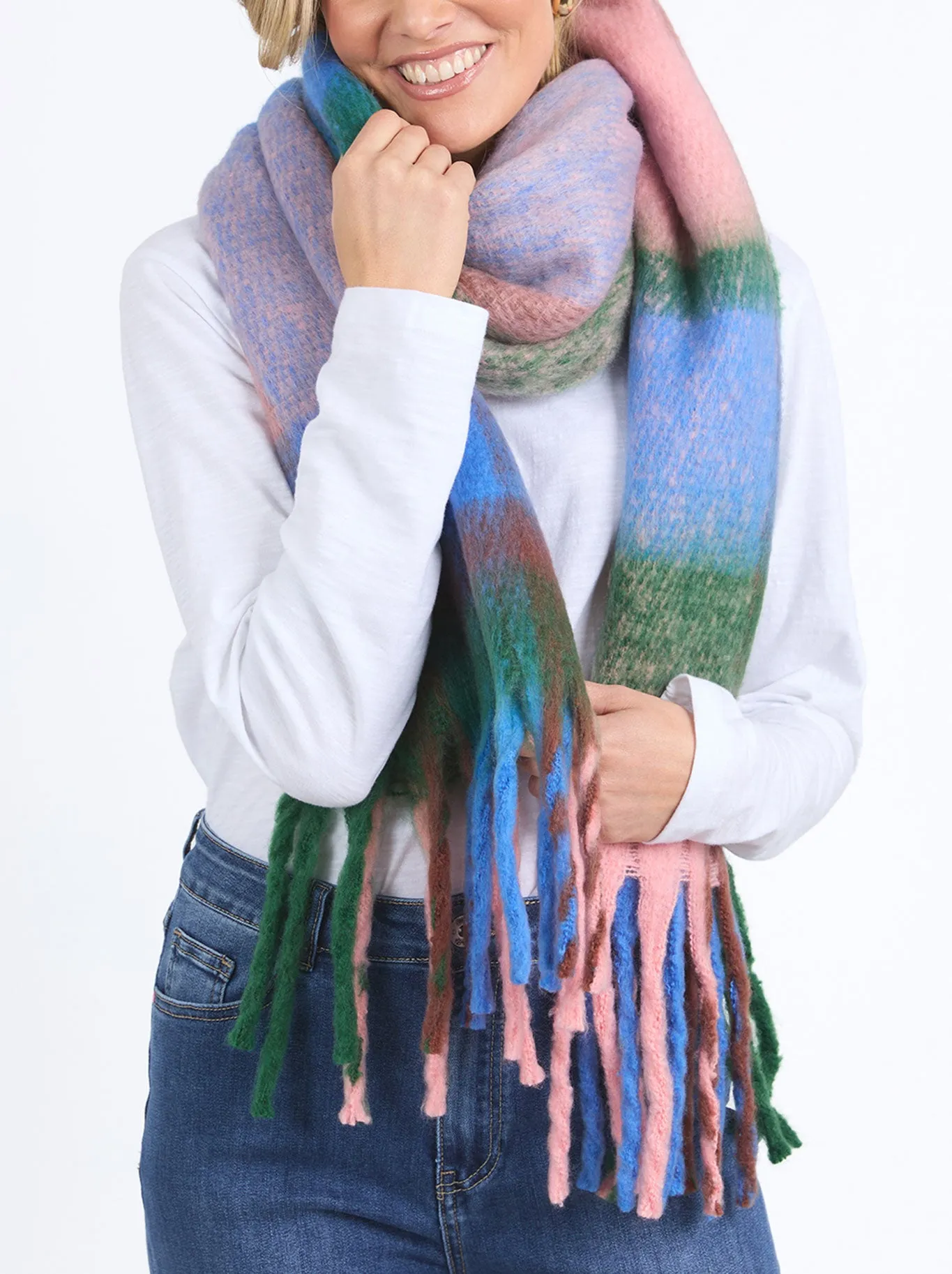 ELM RIBBON SCARF sold by ENNI