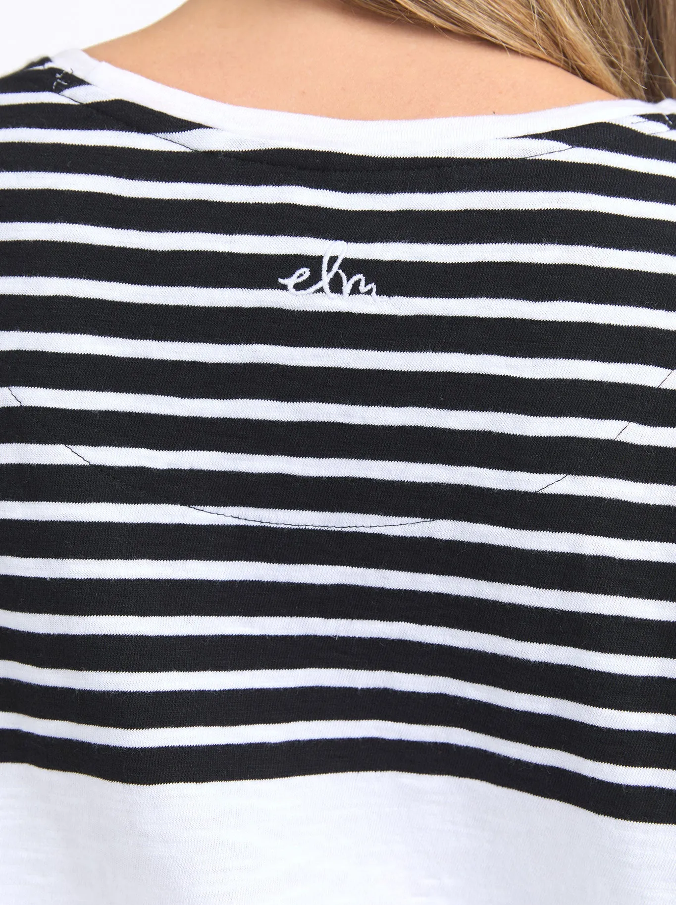 ELM LEXA STRIPE LONG SLEEVE TEE sold by ENNI product image thumbnail 3