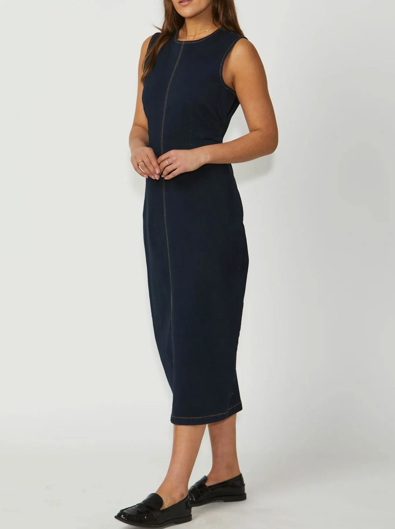 NEW LONDON DILLY COLUMN MIDI DRESS sold by ENNI product image thumbnail 2