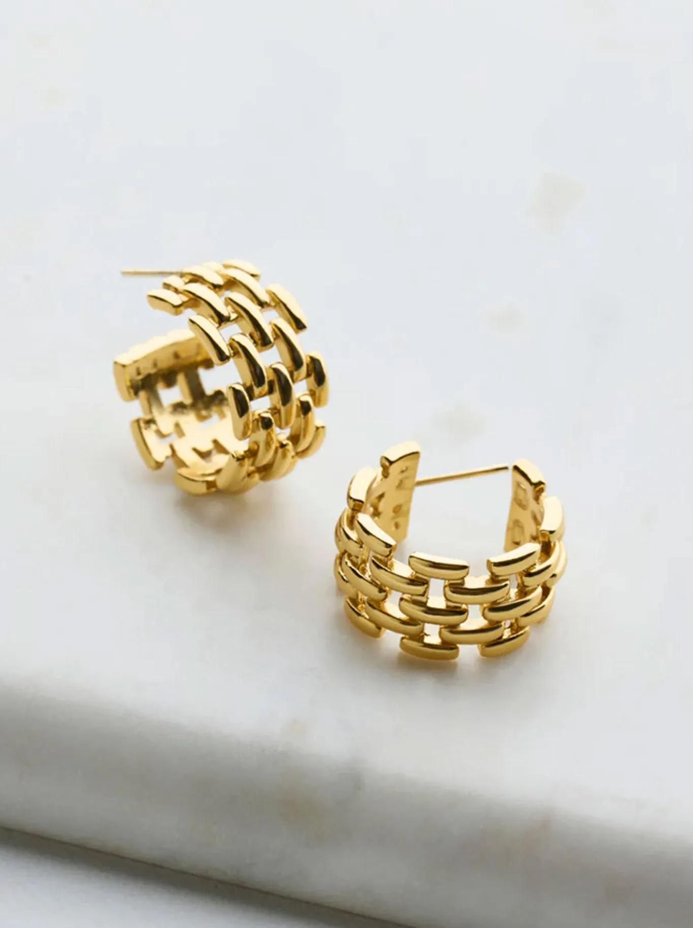 ZAFINO ROSIE HOOPS sold by ENNI