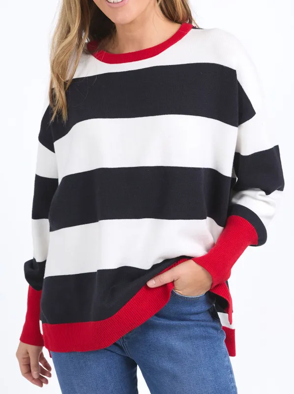 ELM ELVIE STRIPE KNIT sold by ENNI