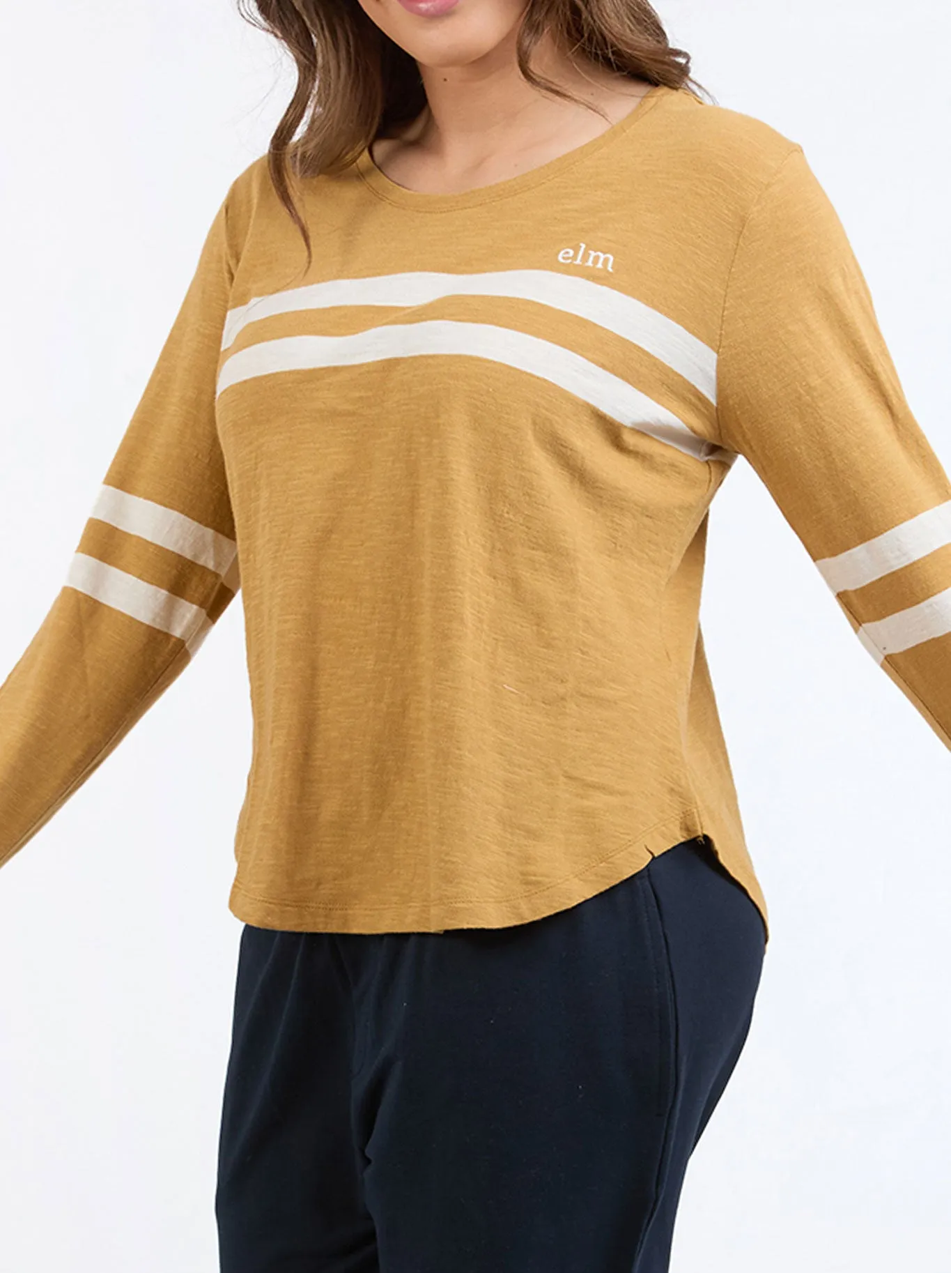 ELM ADORA LONG SLEEVE TEE sold by ENNI product image thumbnail 2