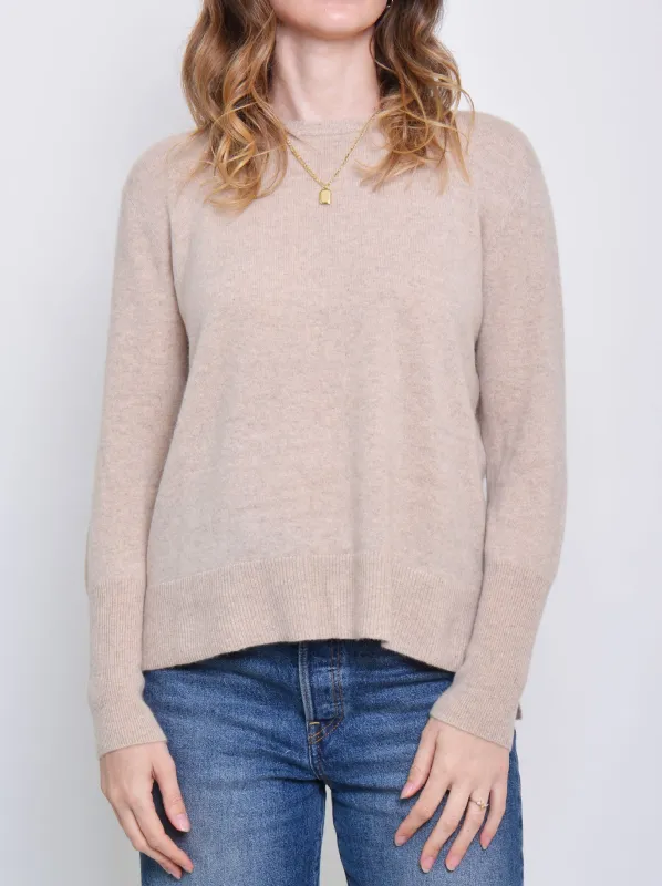 JAMES MELBOURNE CASHMERE CREW NECK KNIT made by ENNI