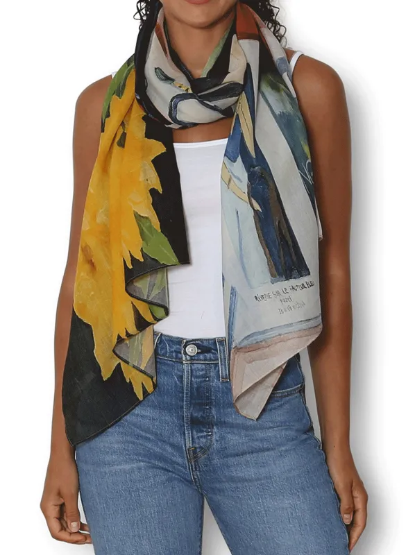 THE ARTISTS LABEL DEVOTED TO YOU WOOL SCARF sold by ENNI