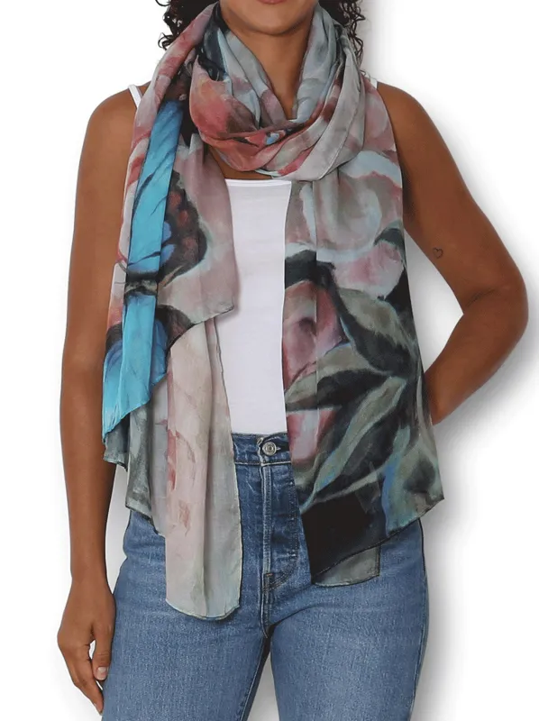 THE ARTISTS LABEL CAMOUFLAGE FOX SCARF sold by ENNI