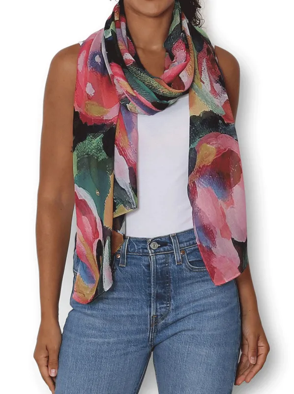 THE ARTISTS LABEL BLOSSOM SCARF sold by ENNI