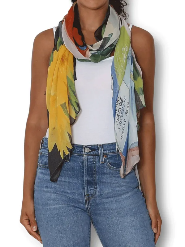 THE ARTISTS LABEL DEVOTED TO YOU SCARF sold by ENNI