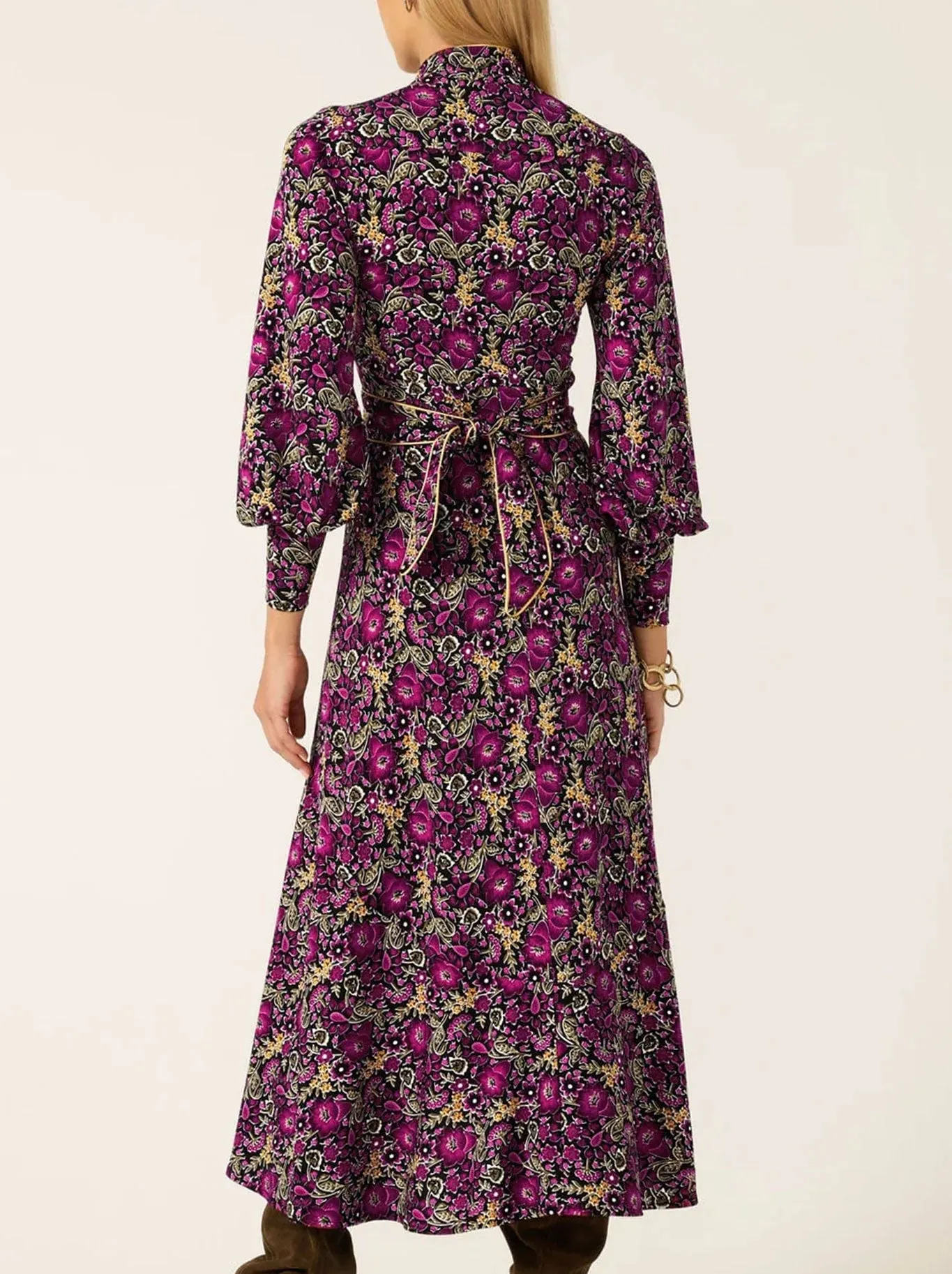 SACHA DRAKE BOUQUET MIDI DRESS sold by ENNI product image thumbnail 5