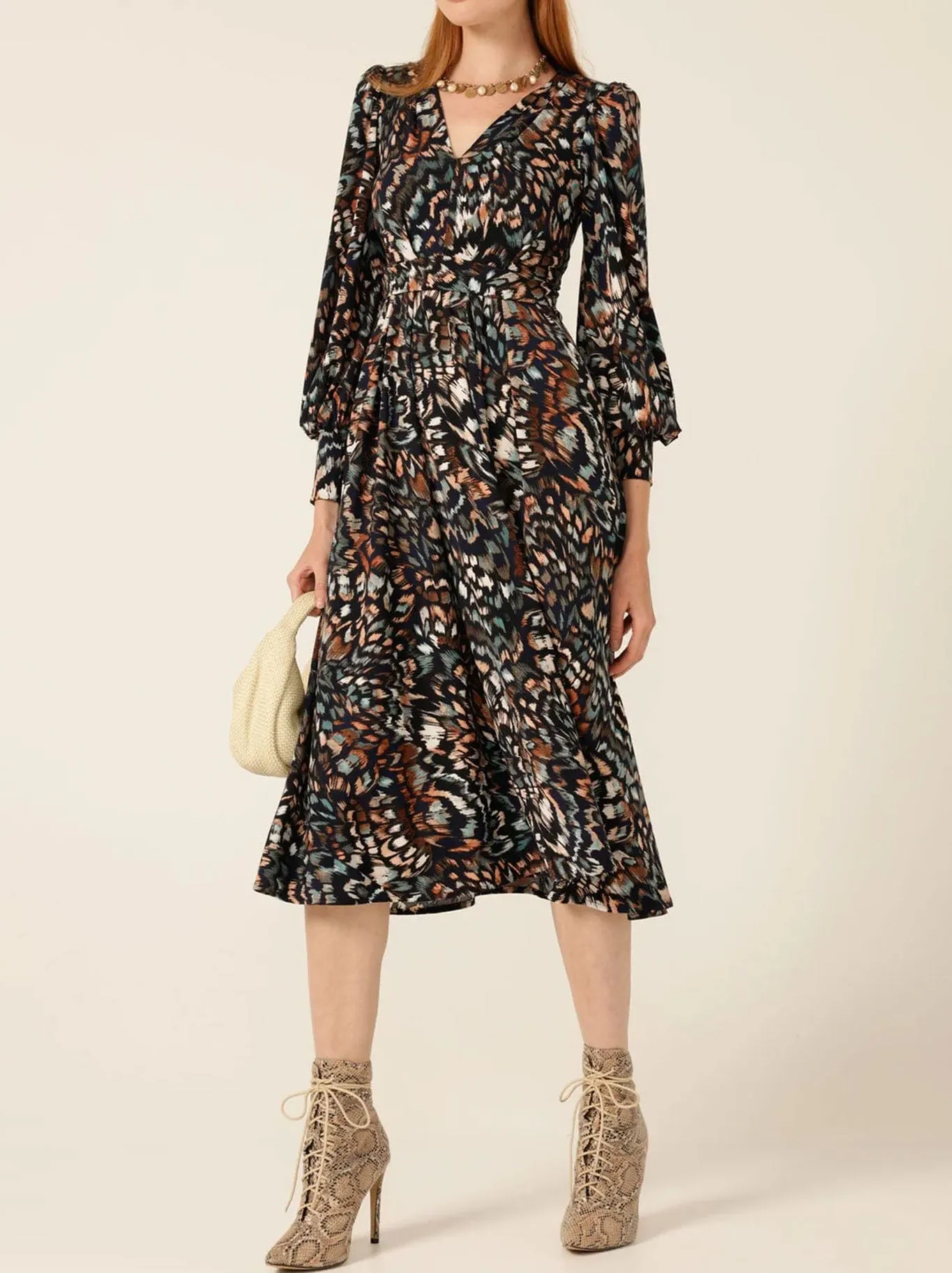 SACHA DRAKE YVONNE MIDI DRESS sold by ENNI product image thumbnail 2