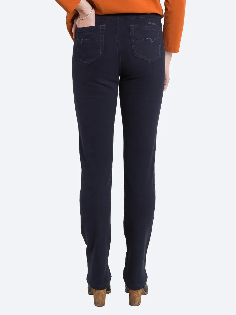 VASSALLI SLIM LEG MOLESKIN PANTS sold by ENNI product image thumbnail 4
