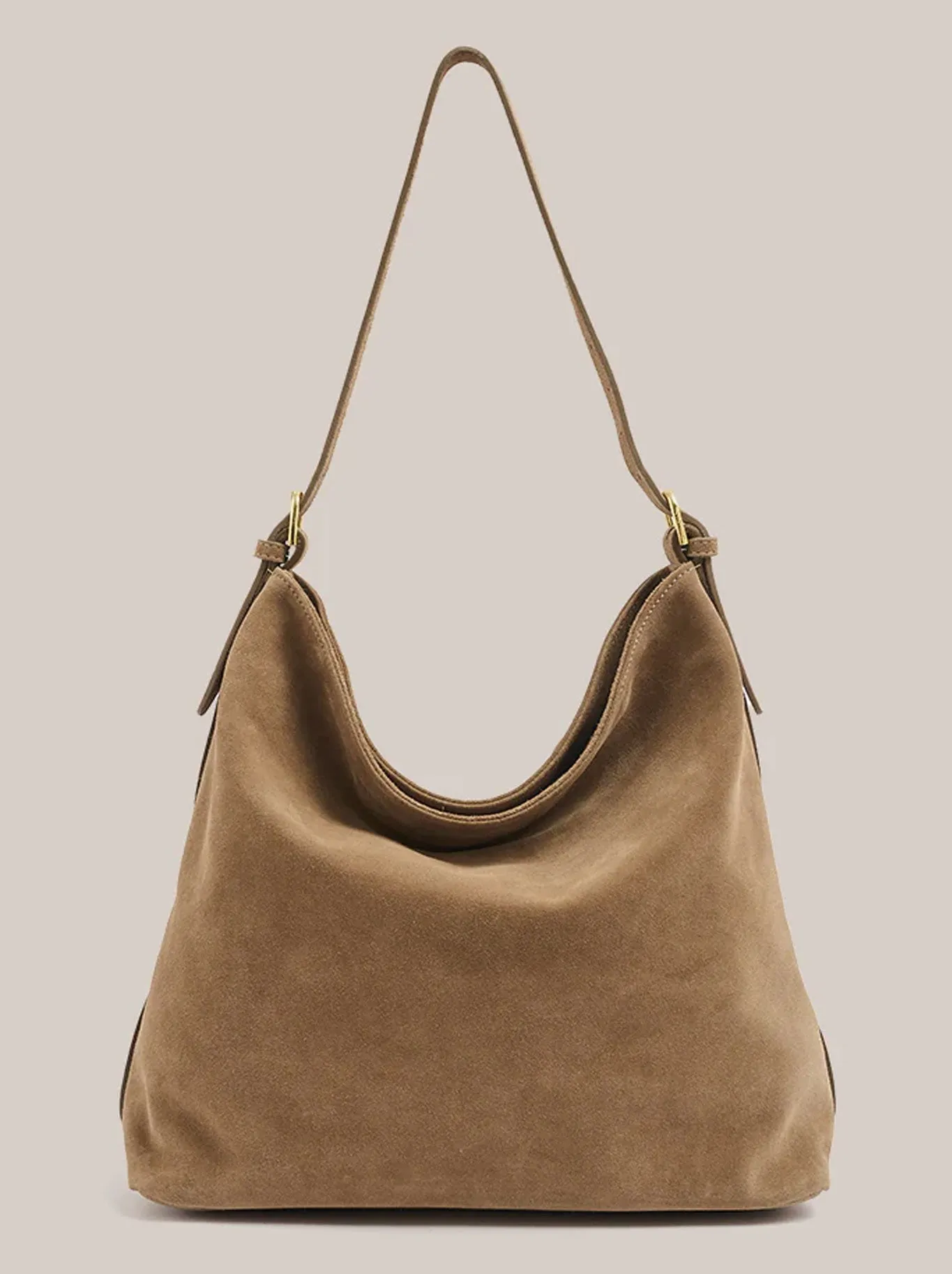 VESTIRSI SAVANNAH SUEDE HOBO BAG sold by ENNI