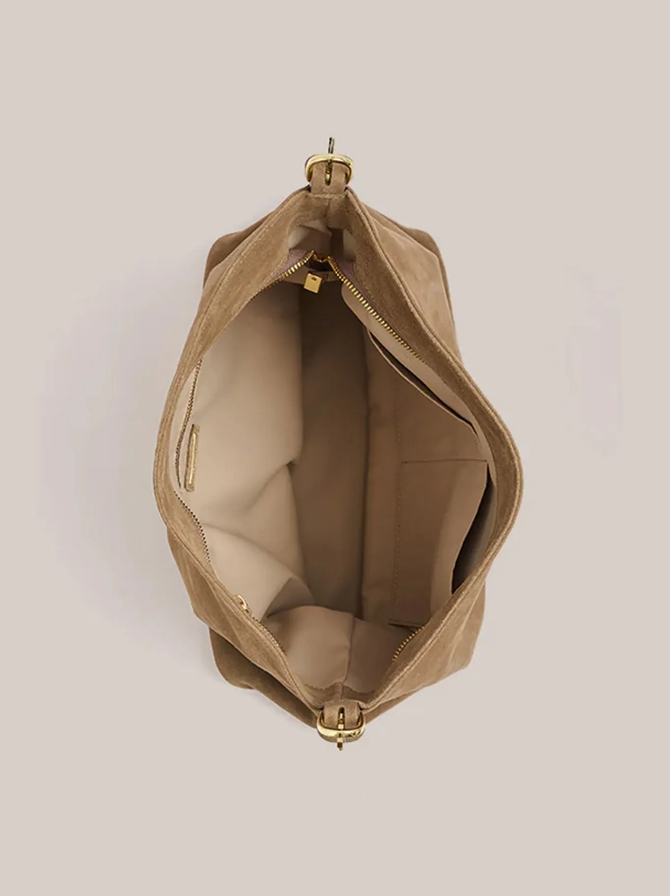 VESTIRSI SAVANNAH SUEDE HOBO BAG sold by ENNI product image thumbnail 4