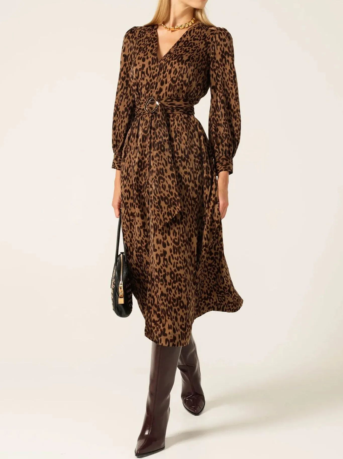 SACHA DRAKE BAUCHART MIDI DRESS sold by ENNI product image thumbnail 2