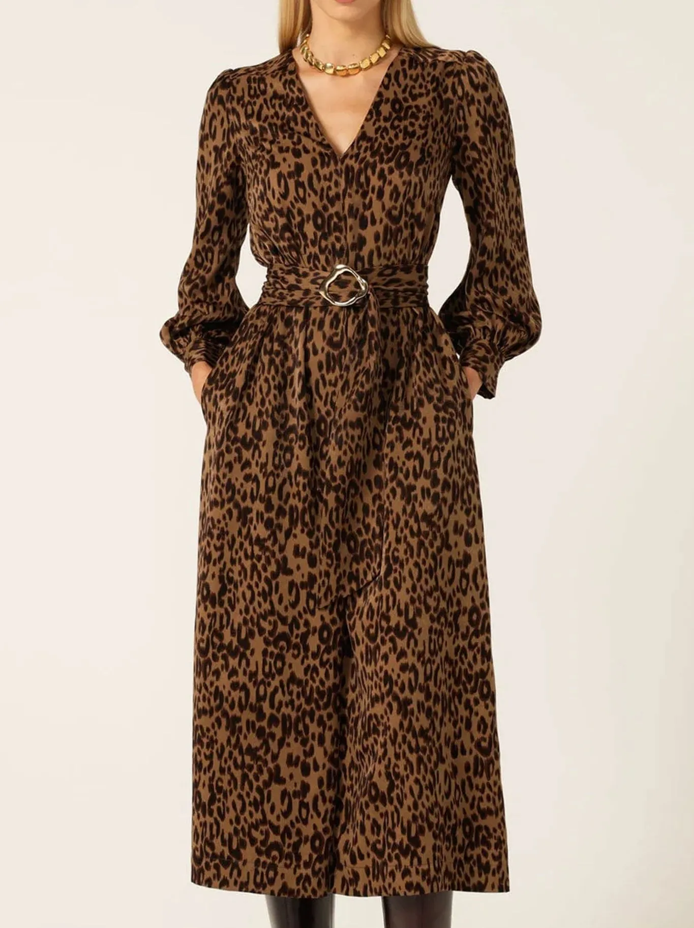 SACHA DRAKE BAUCHART MIDI DRESS sold by ENNI