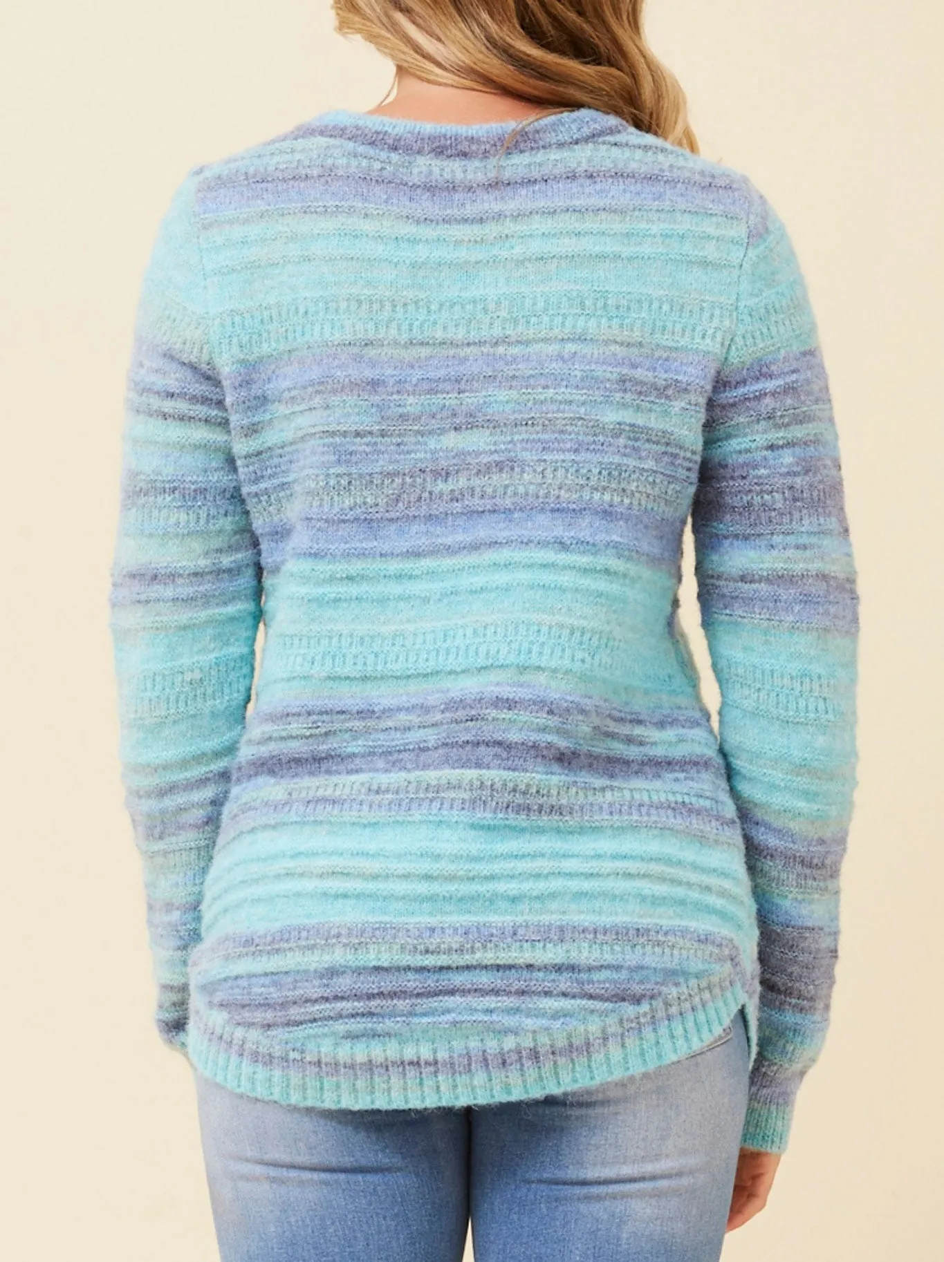 CAROLINE K MORGAN SPACE DYED PULLOVER sold by ENNI product image thumbnail 3