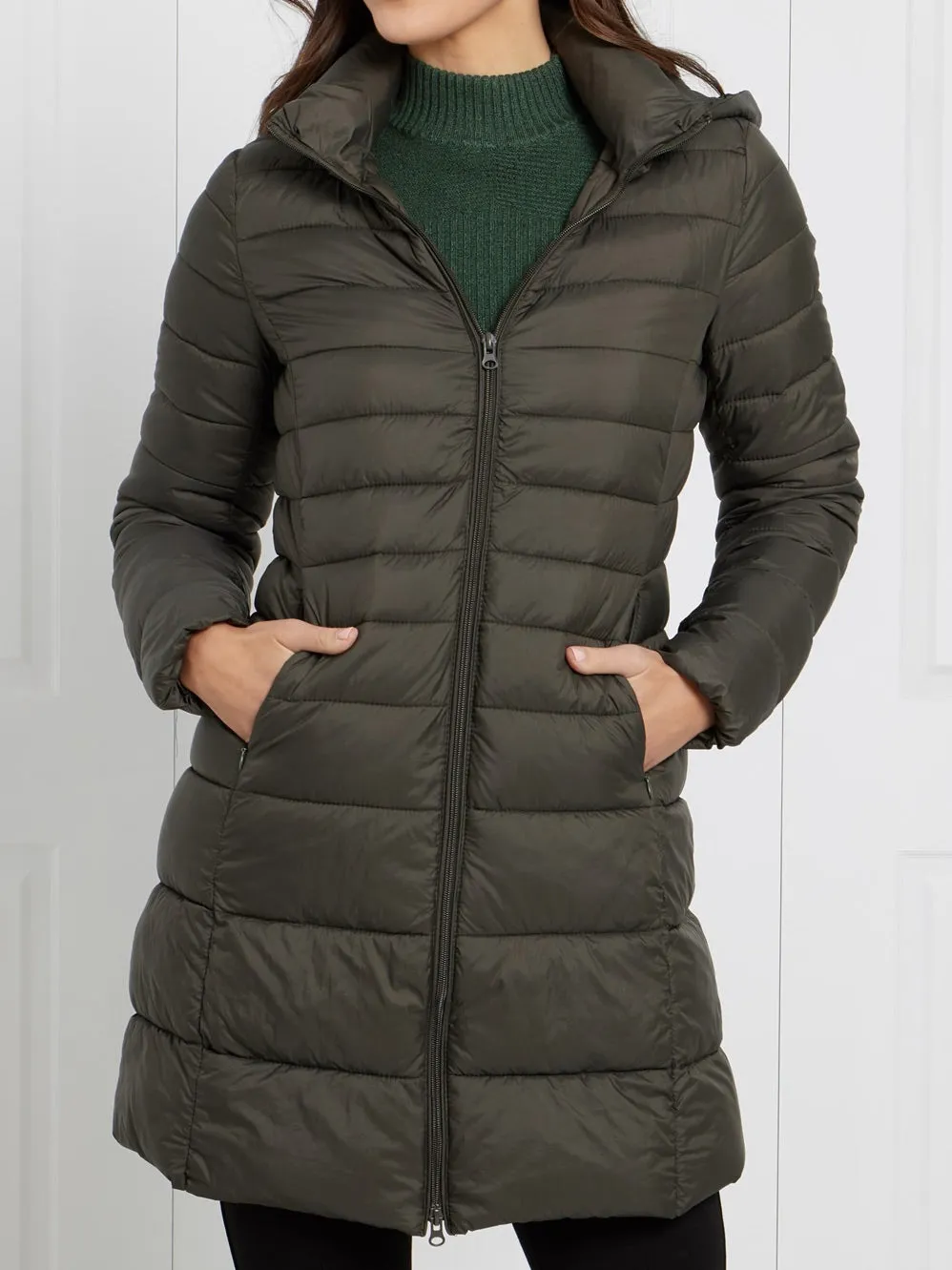 CAROLINE K MORGAN LONG SLEEVE PUFFER COAT sold by ENNI product image thumbnail 4
