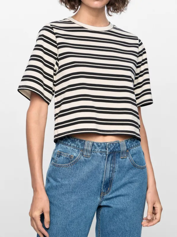 STAPLE THE LABEL ELARA CROP TEE sold by ENNI