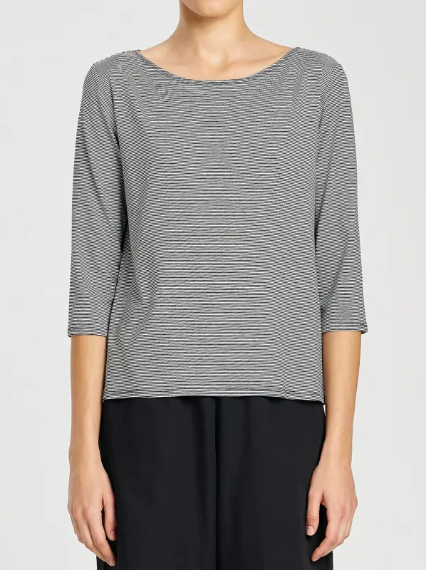 MELA PURDIE RELAXED BOAT NECK sold by ENNI