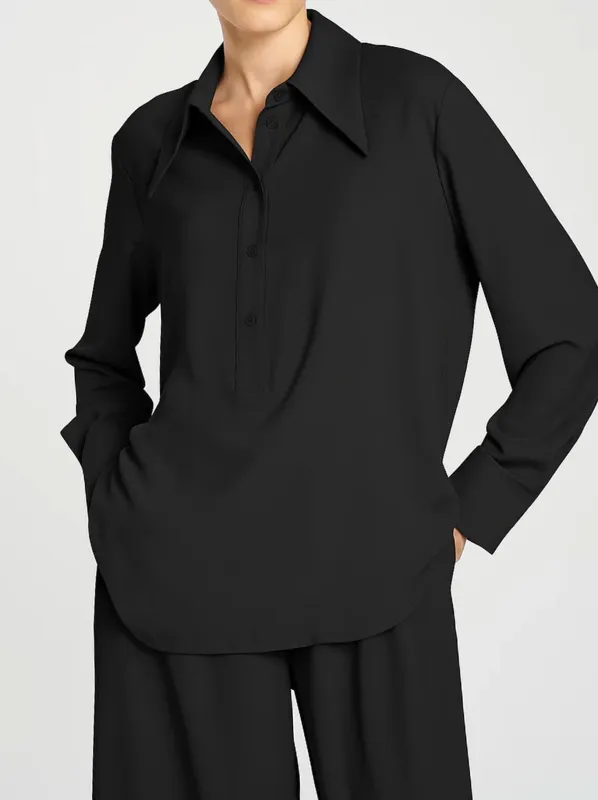 MELA PURDIE DENIER PEAK SHIRT sold by ENNI