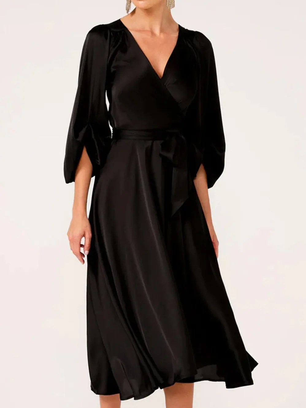 SACHA DRAKE DIMMI WRAP DRESS sold by ENNI