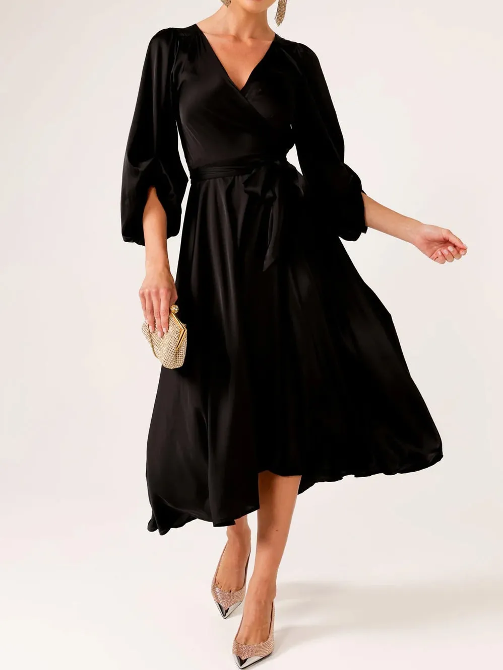 SACHA DRAKE DIMMI WRAP DRESS sold by ENNI product image thumbnail 2