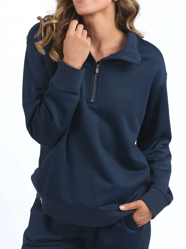 ELM TATUM HALF ZIP FLEECE sold by ENNI