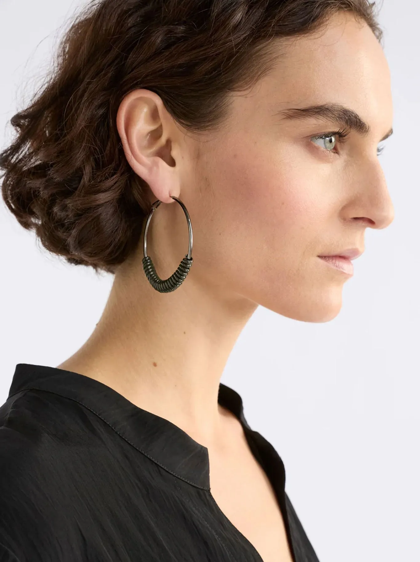 ELK VRID HOOP EARRING sold by ENNI product image thumbnail 3