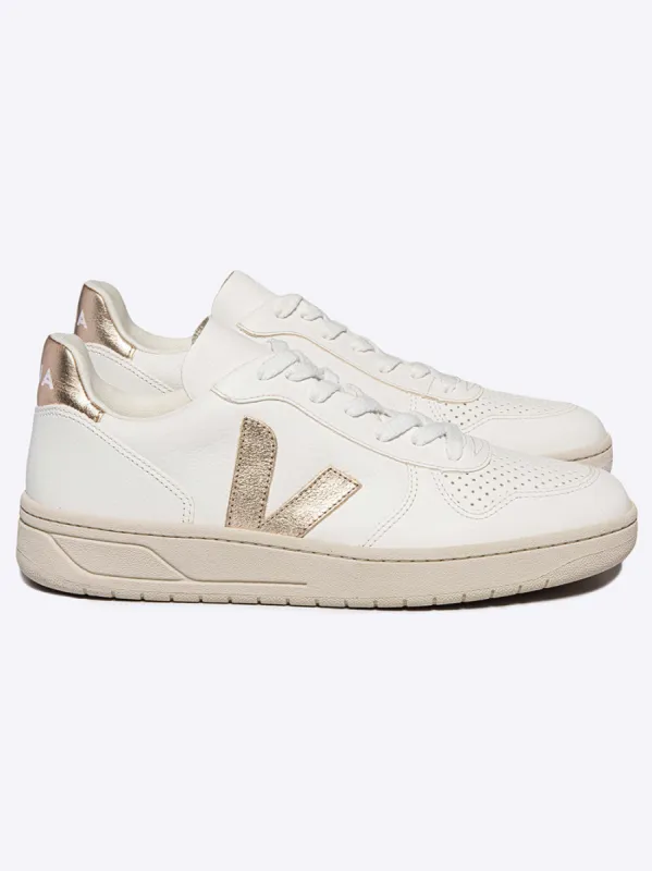 VEJA V-10 LEATHER SNEAKER sold by ENNI