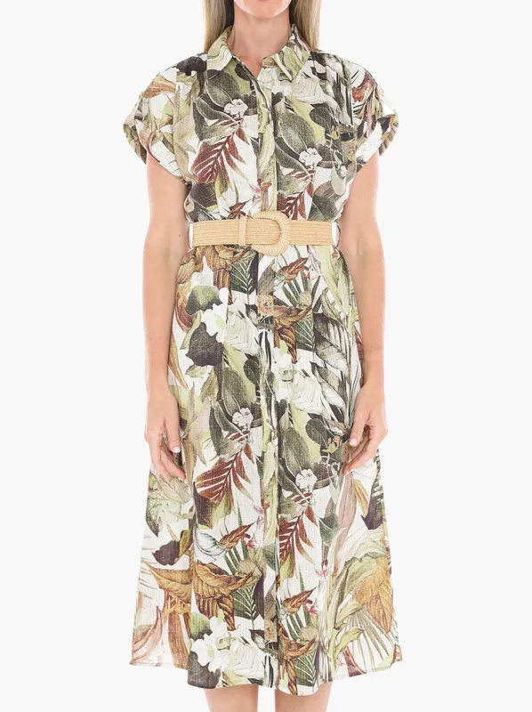 JUMP BALMY TROPICS DRESS sold by ENNI