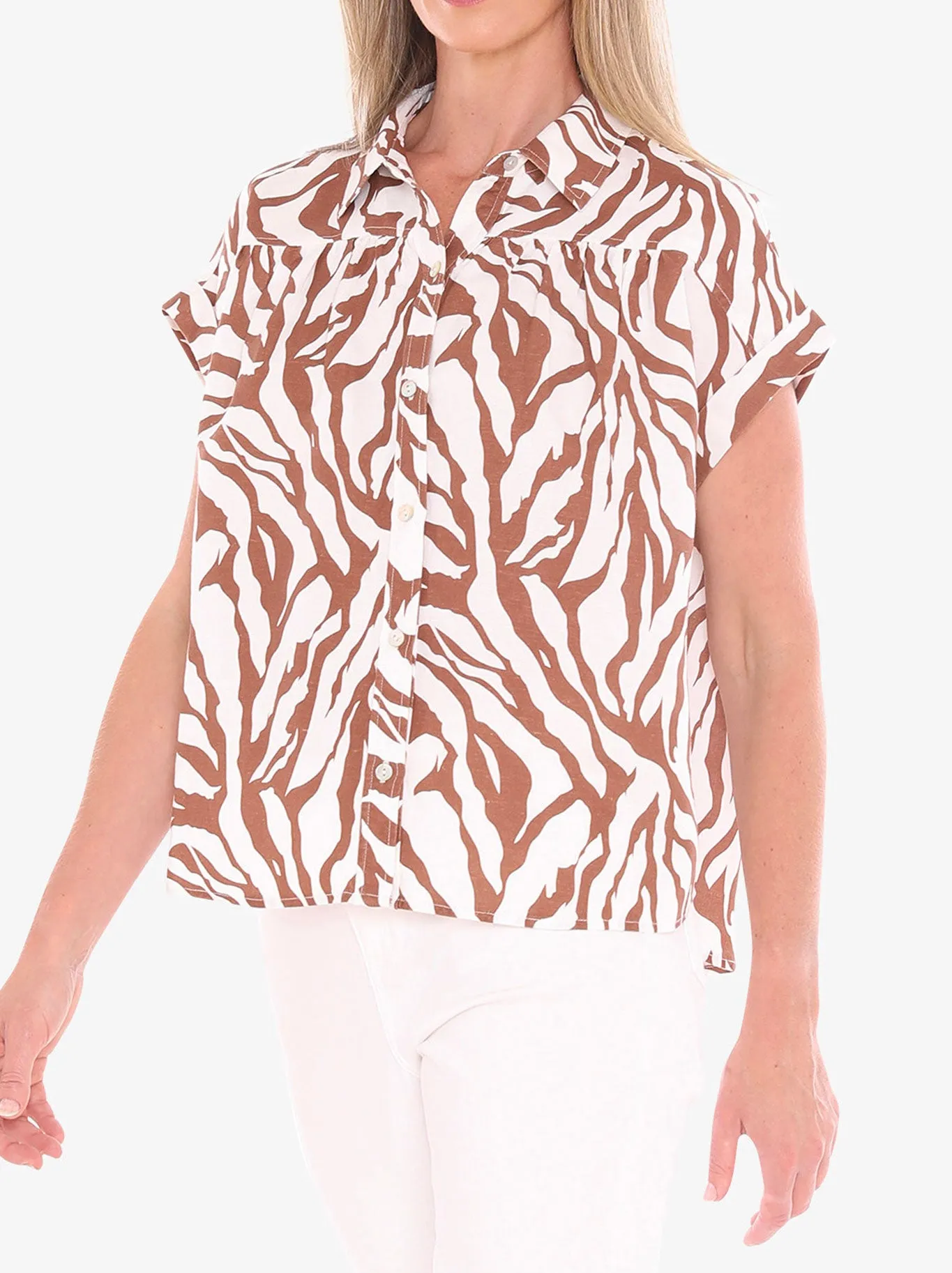 JUMP ZEBRA MONO SHIRT sold by ENNI product image thumbnail 2
