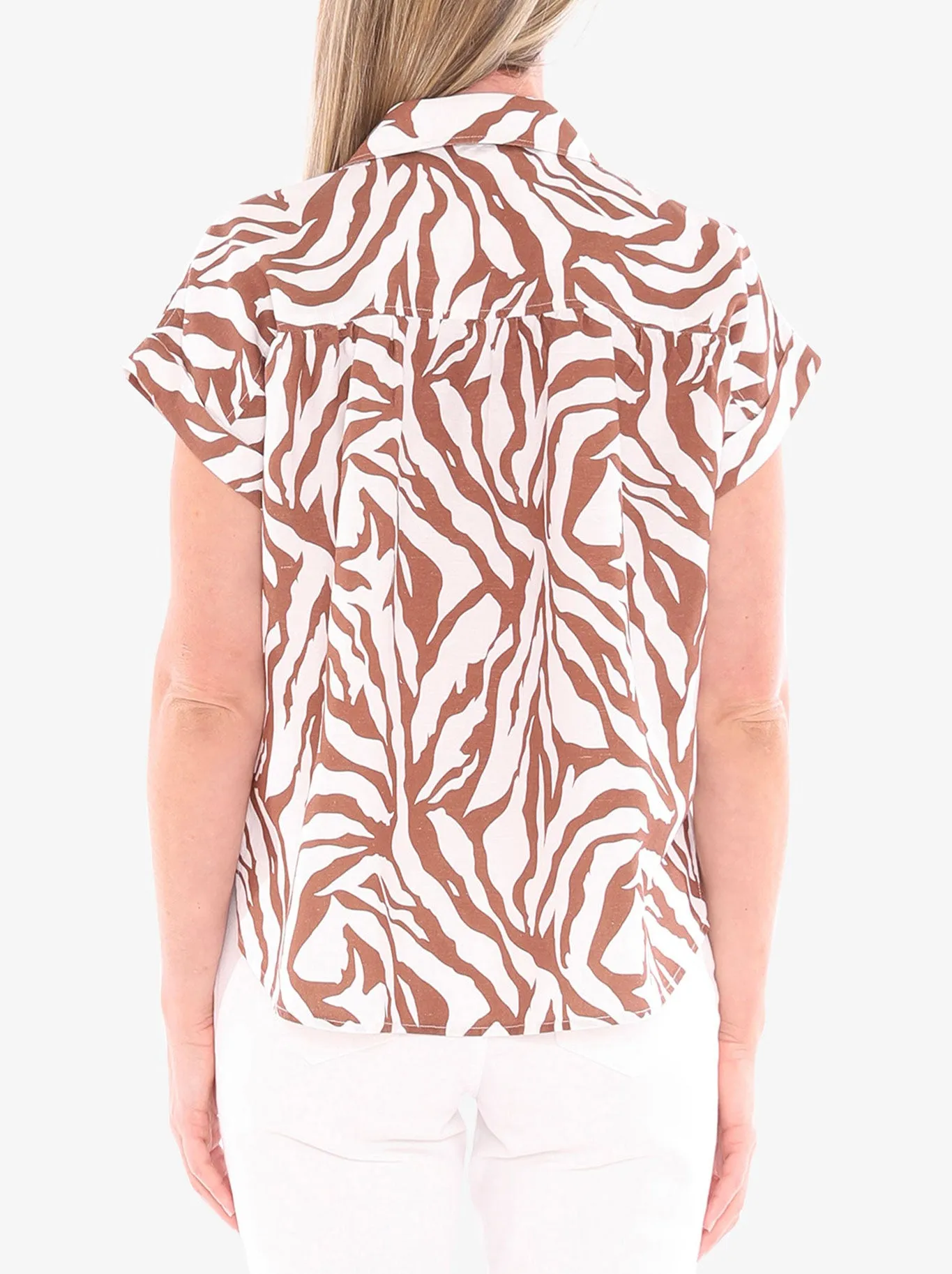 JUMP ZEBRA MONO SHIRT sold by ENNI product image thumbnail 3