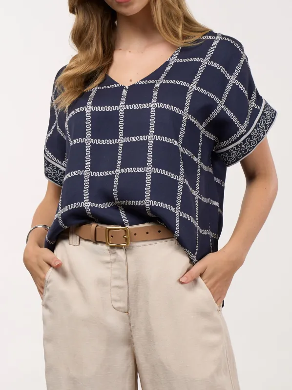 MADLY SWEETLY LYRICAL TOP sold by ENNI