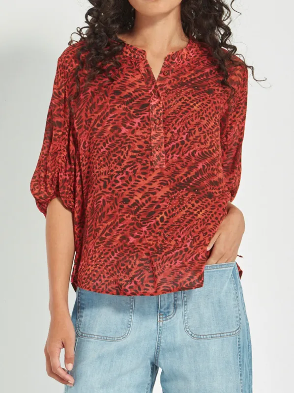 VERGE EMBER BLOUSE sold by ENNI