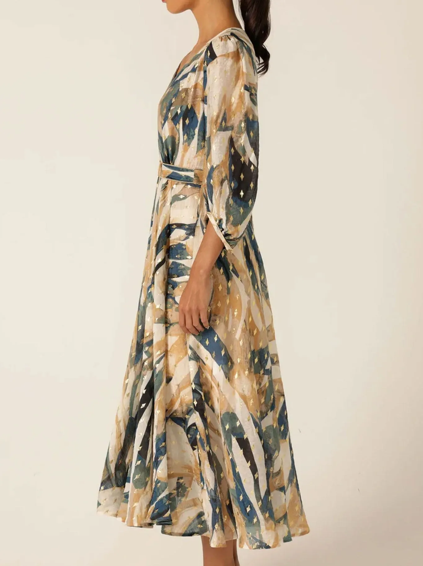 SACHA DRAKE LA MER MIDI DRESS sold by ENNI product image thumbnail 3