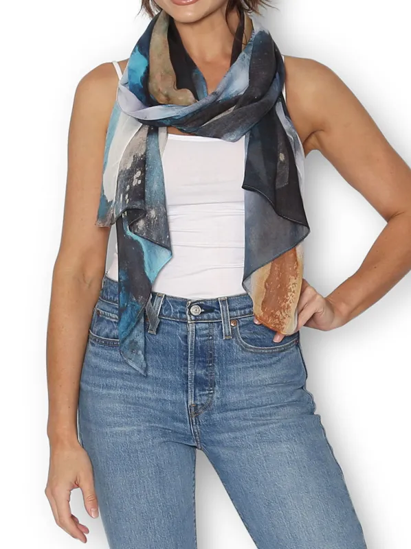 THE ARTISTS LABEL TRANSCEND SCARF sold by ENNI